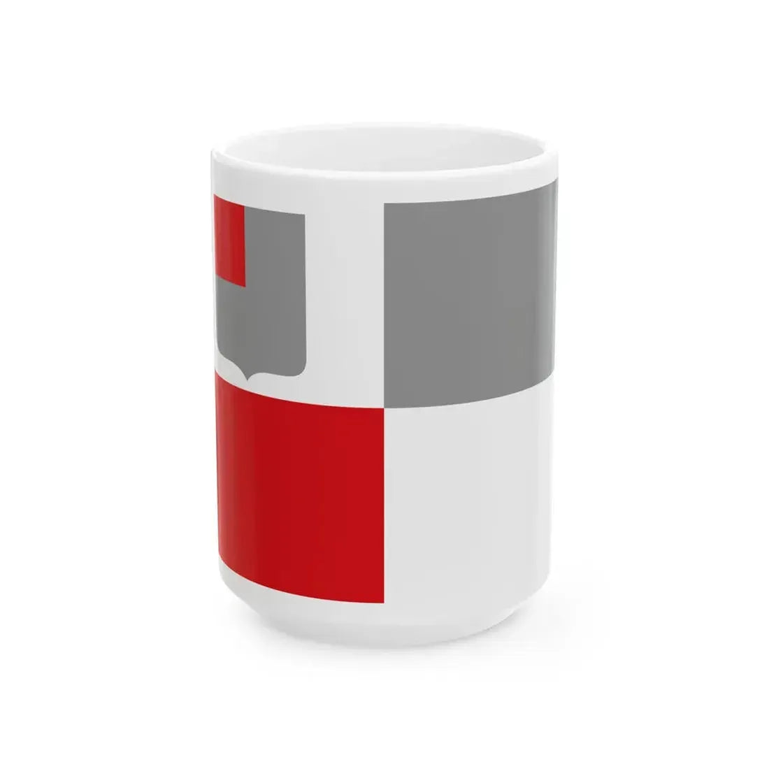 Flag of Wanze (Belgium) White Coffee Mug 15oz - Go Mug Yourself