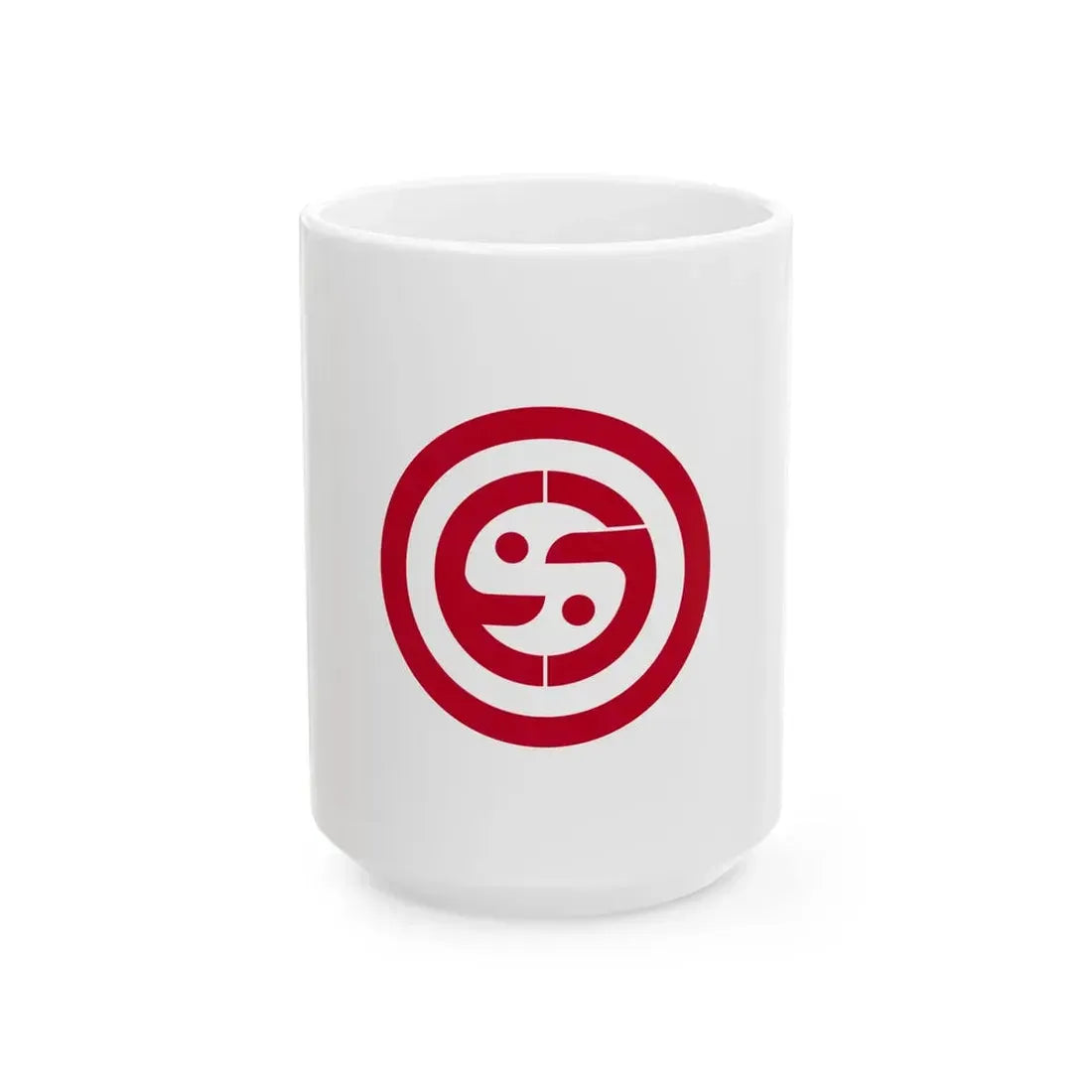 Flag of Warabi Saitama (Japan) White Coffee Mug 15oz - Go Mug Yourself