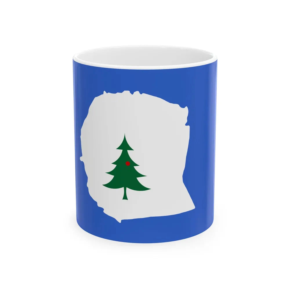 Flag of Warren County Tennessee (United States) White Coffee Mug 11oz - Go Mug Yourself