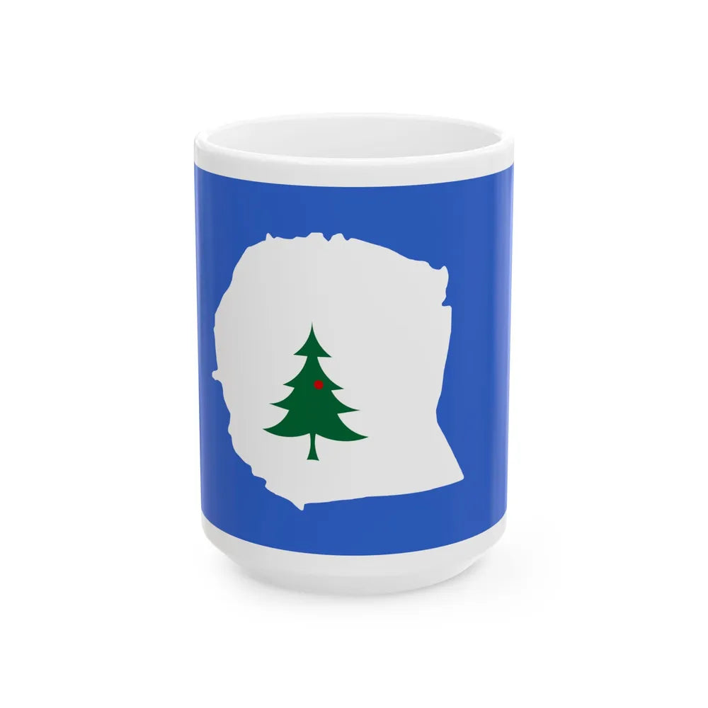 Flag of Warren County Tennessee (United States) White Coffee Mug 15oz - Go Mug Yourself