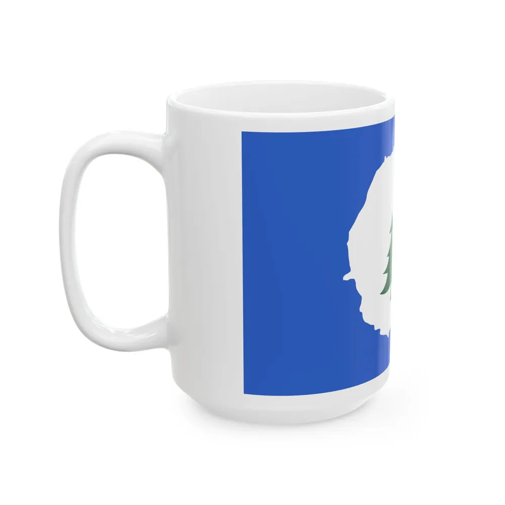 Flag of Warren County Tennessee (United States) White Coffee Mug - Go Mug Yourself