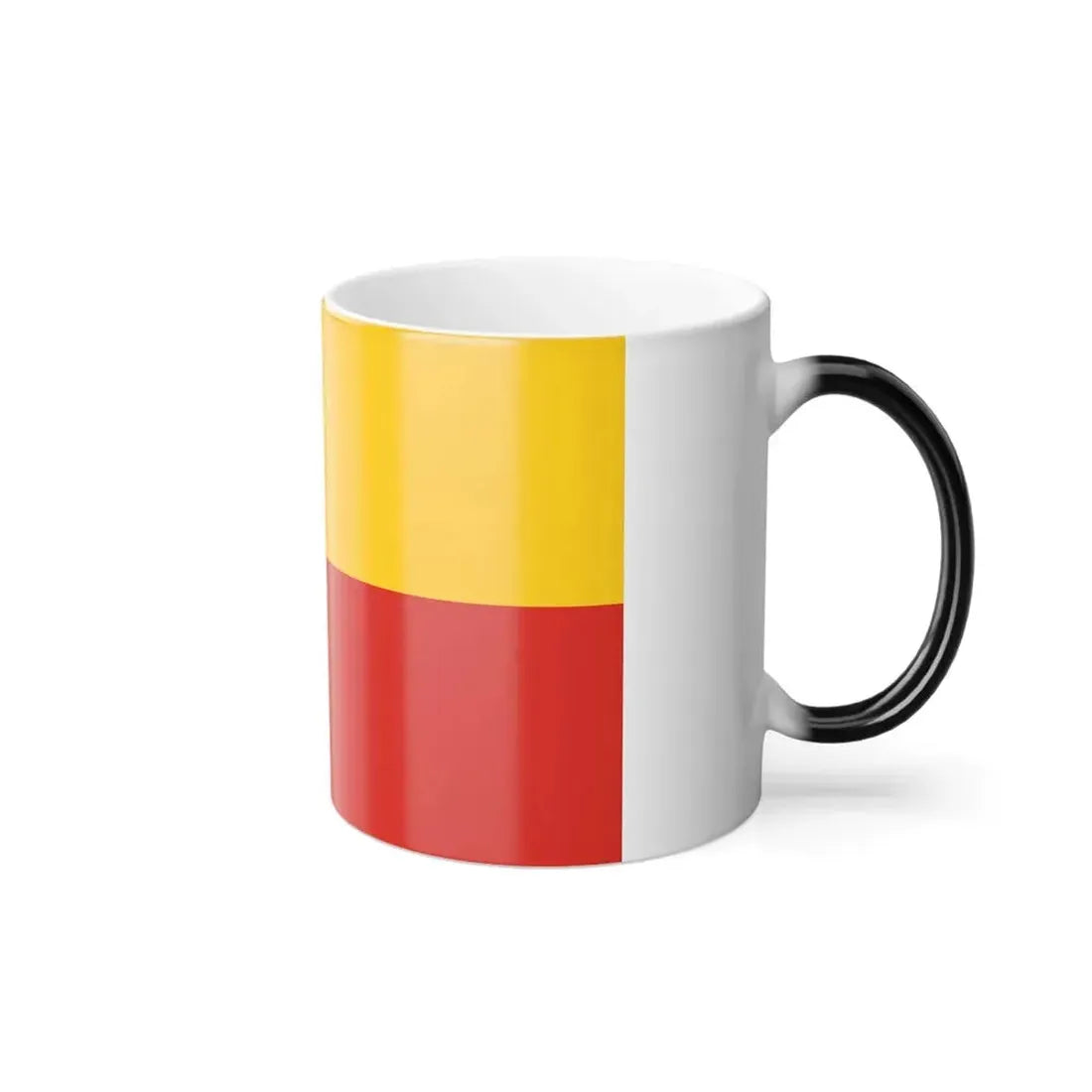 Flag of Warsaw Poland - Color Changing Coffee Mug - Go Mug Yourself