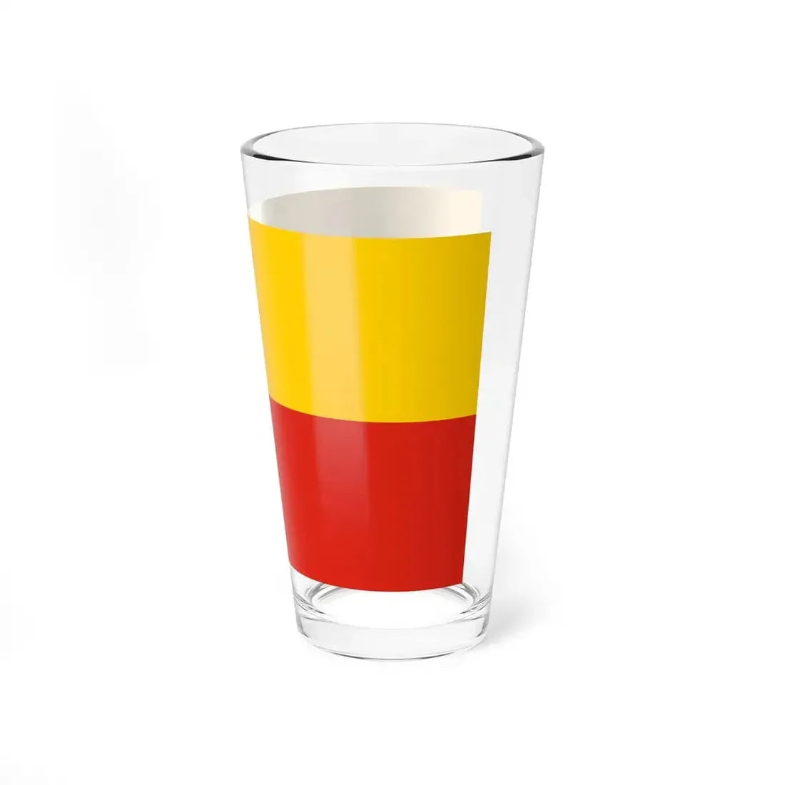 Flag of Warsaw Poland - Pint Glass 16oz - Go Mug Yourself
