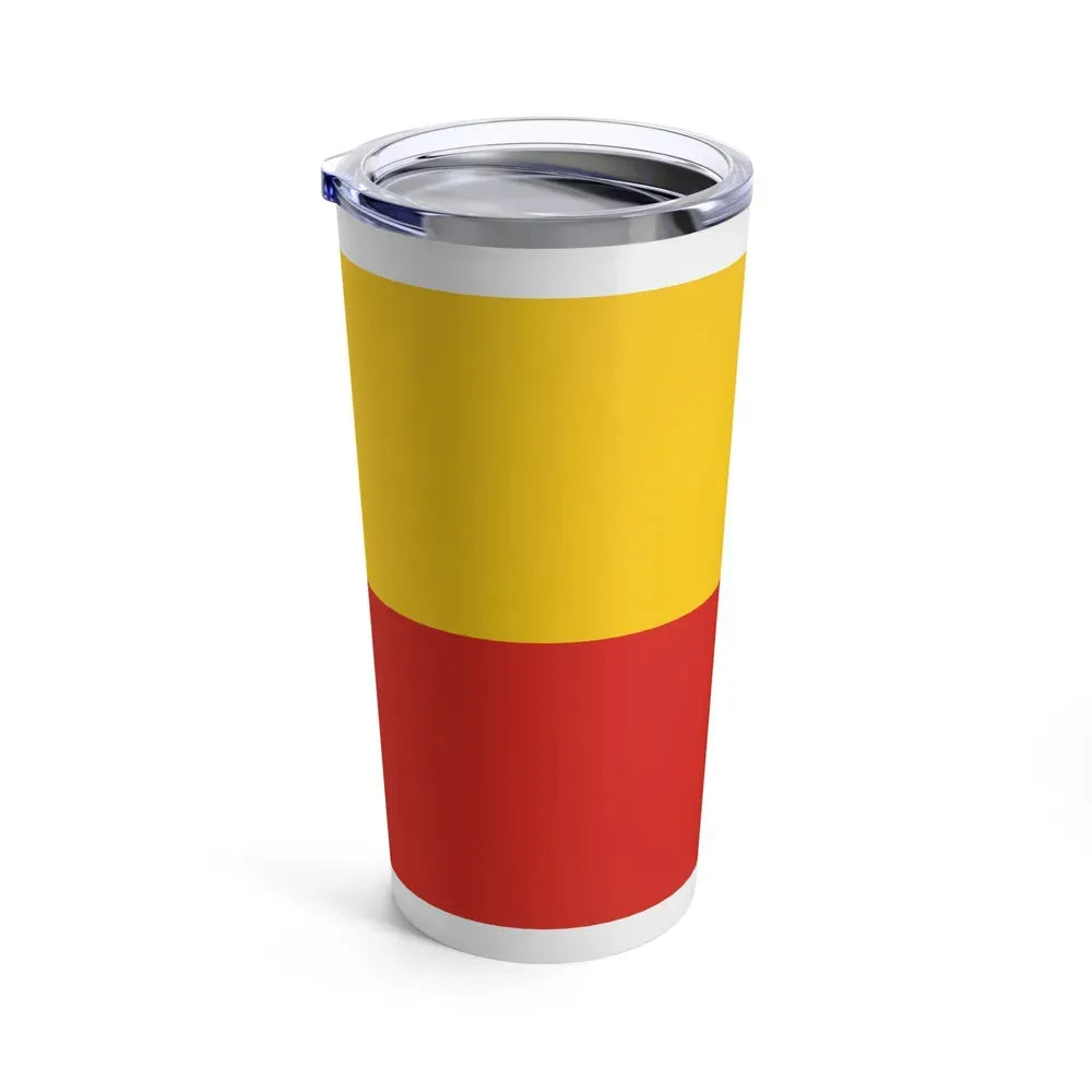 Flag of Warsaw Poland - Tumbler 20oz - Go Mug Yourself