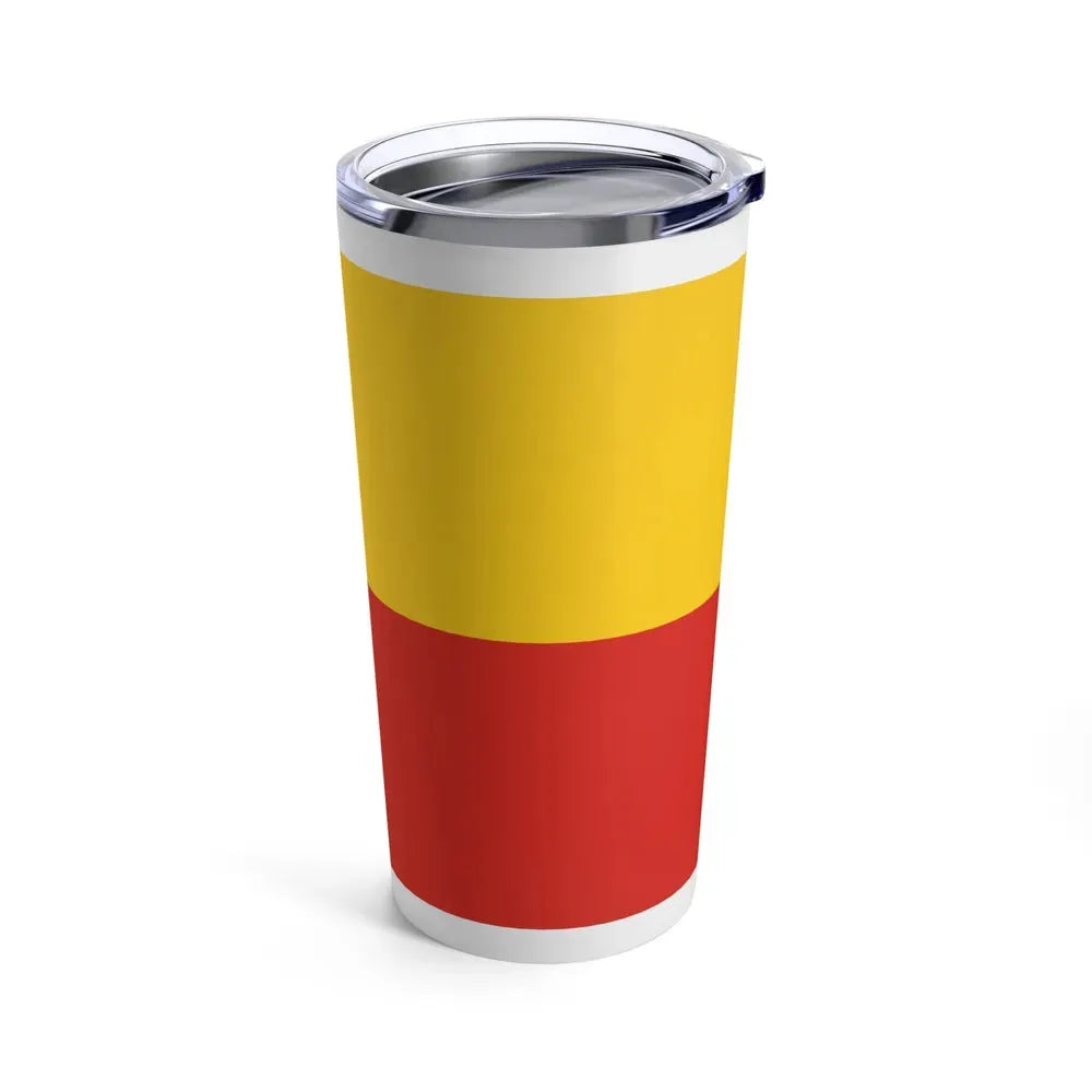 Flag of Warsaw Poland - Tumbler 20oz - Go Mug Yourself
