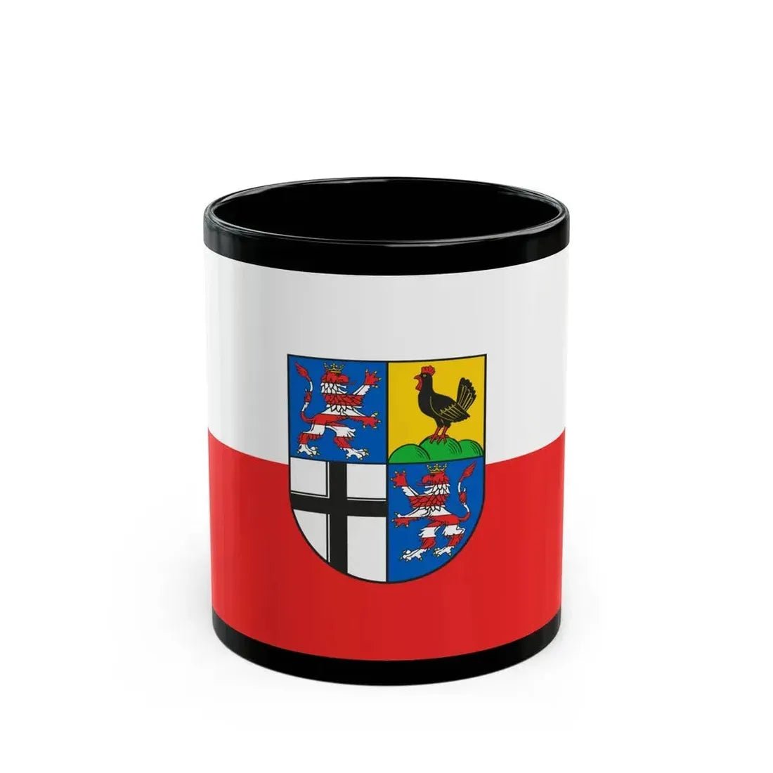 Flag of Wartburgkreis Germany - Black Coffee Mug 11oz - Go Mug Yourself