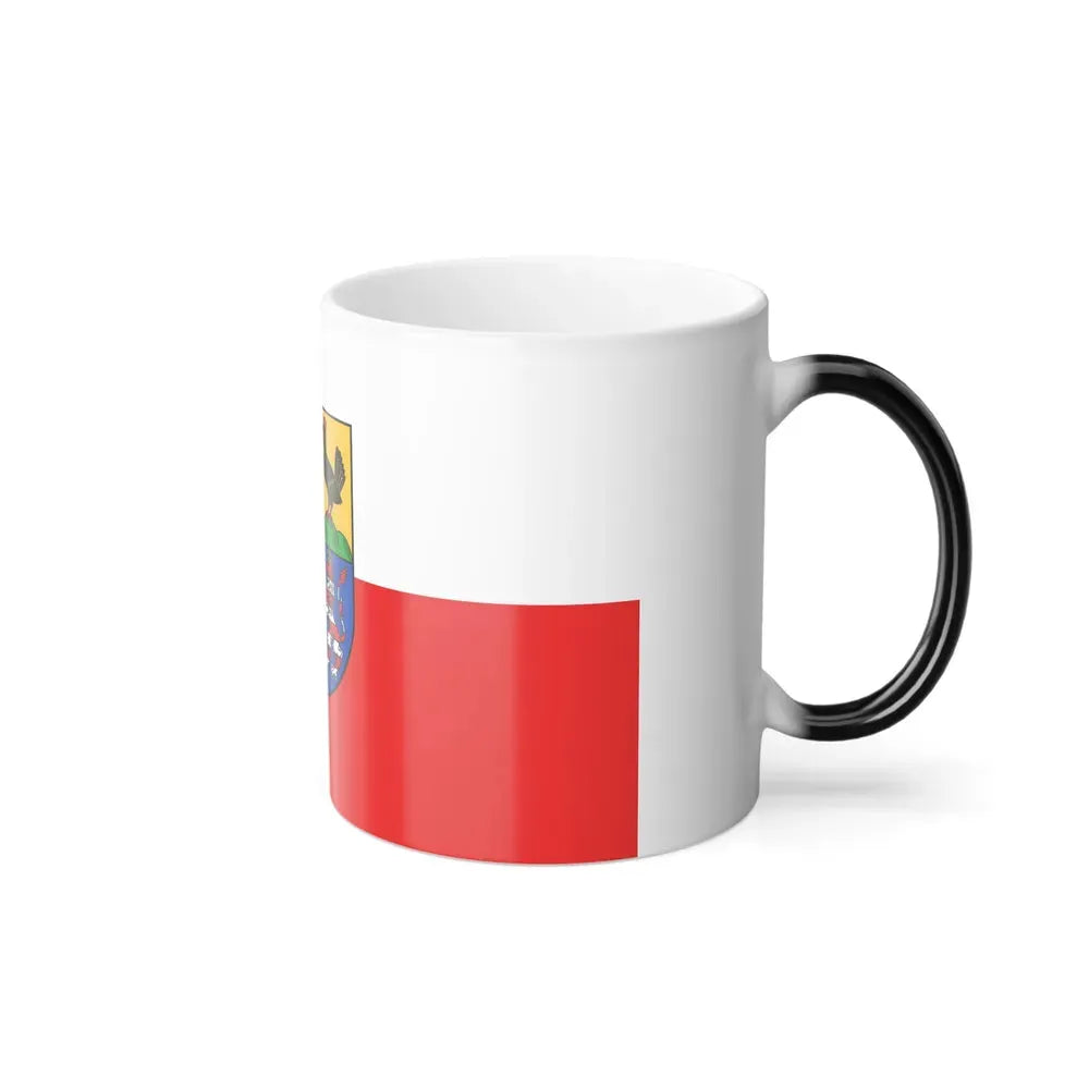 Flag of Wartburgkreis Germany - Color Changing Coffee Mug - Go Mug Yourself