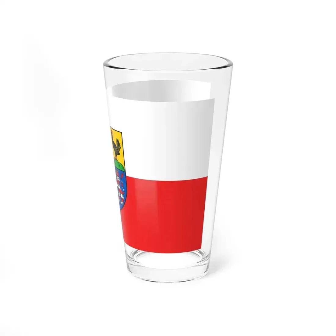 Flag of Wartburgkreis Germany - Pint Glass 16oz - Go Mug Yourself