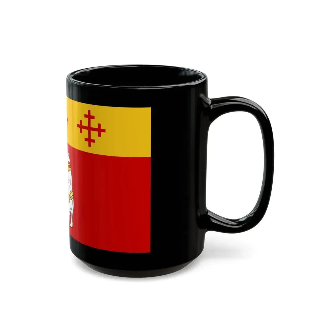 Flag of Warwickshire UK - Black Coffee Mug - Go Mug Yourself