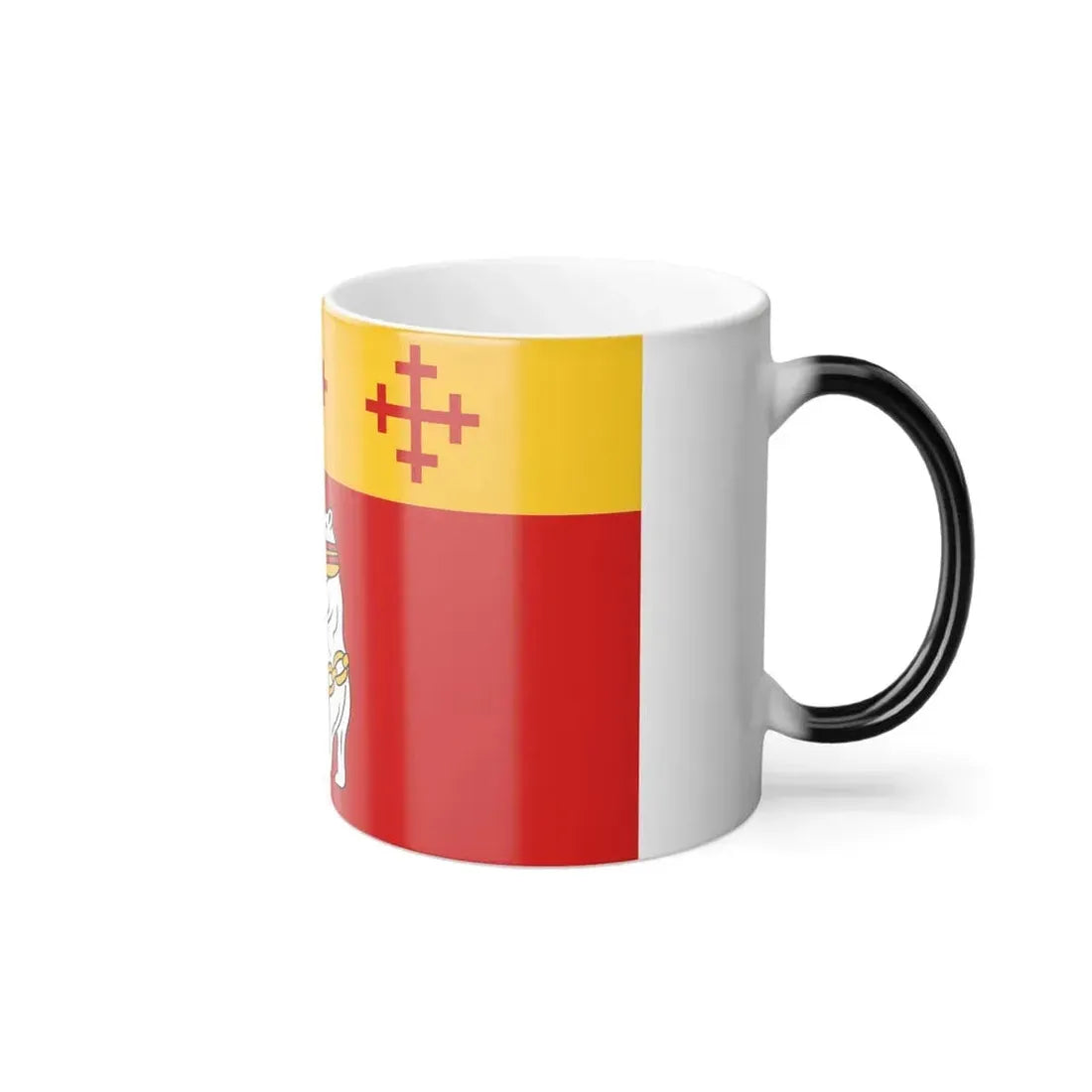 Flag of Warwickshire UK - Color Changing Coffee Mug - Go Mug Yourself