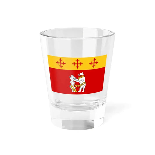 Flag of Warwickshire UK - Shot Glass 1.5oz 1.5oz - Go Mug Yourself