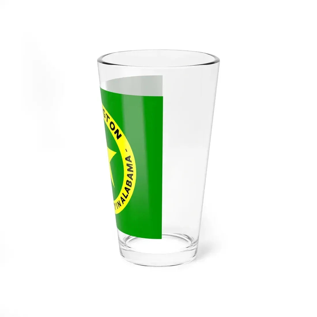 Flag of Washington County Alabama (United States) Pint Glass 16oz - Go Mug Yourself
