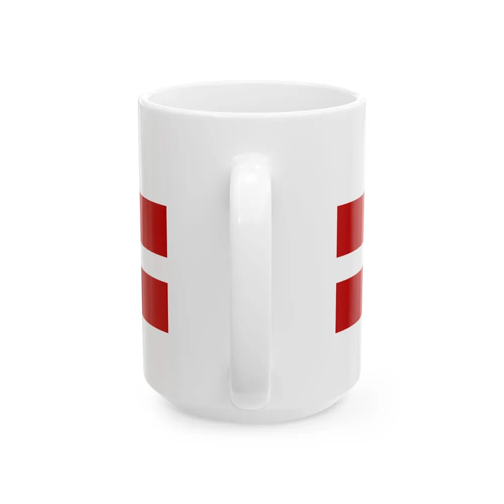 Flag of Washington D.C. 1938 (United States) White Coffee Mug - Go Mug Yourself