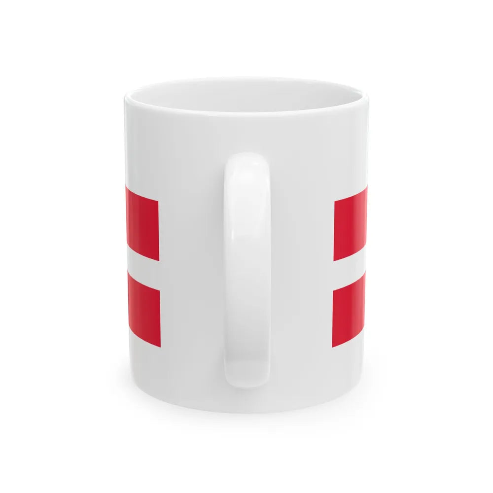 Flag of Washington D.C (United States) White Coffee Mug - Go Mug Yourself