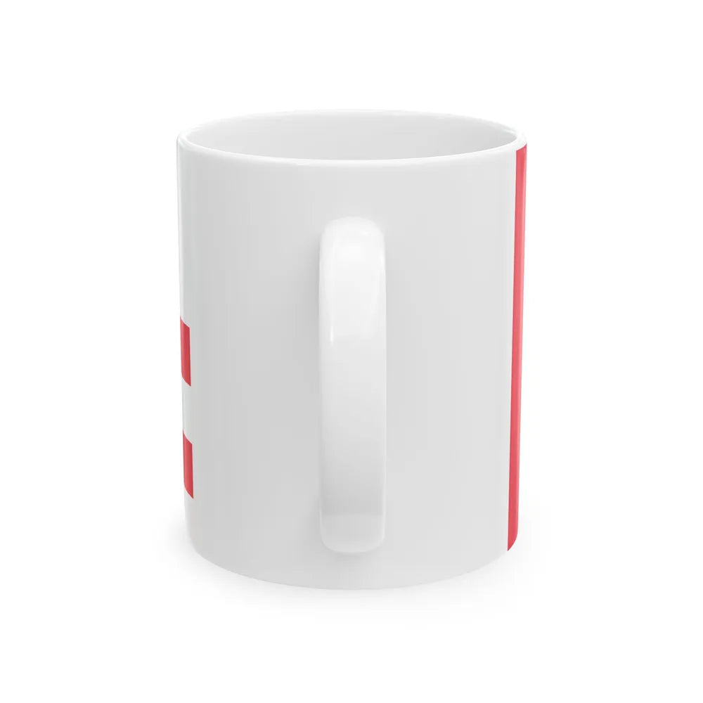 Flag of Washington Maine (United States) White Coffee Mug - Go Mug Yourself