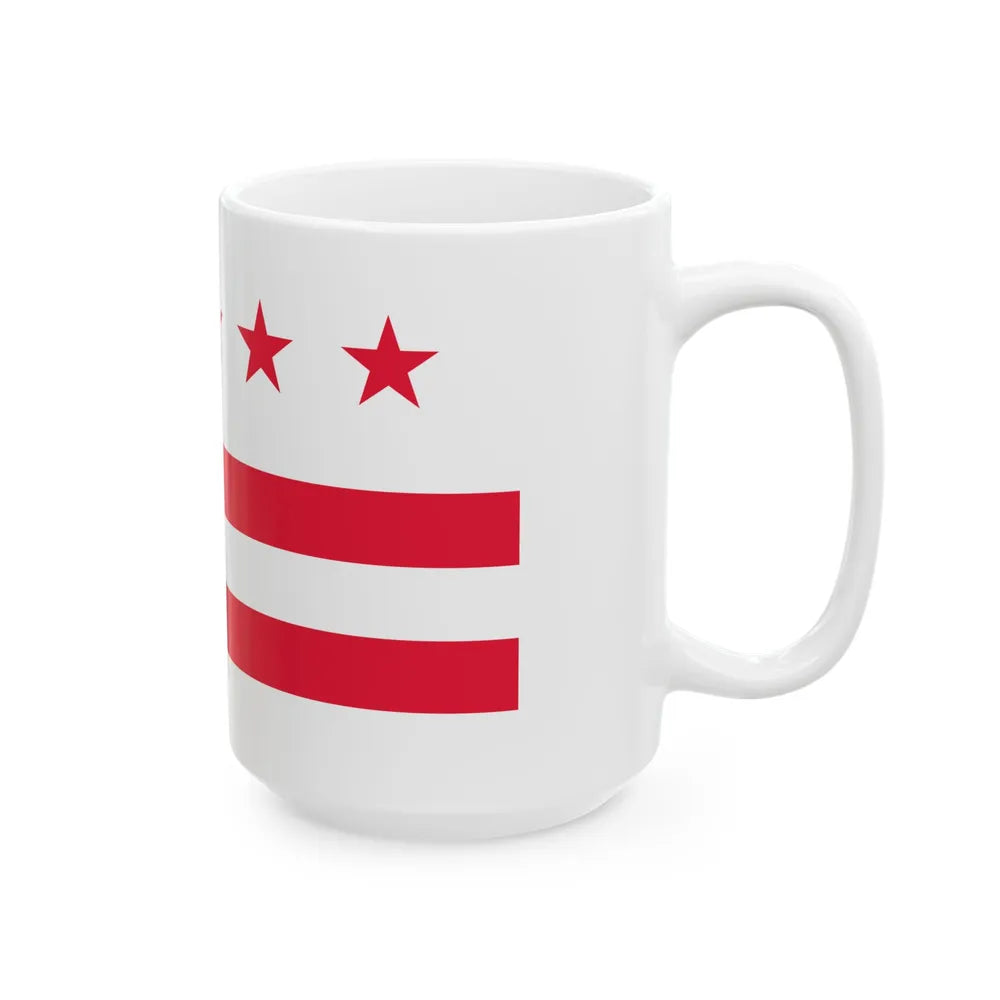 Flag of Washington Maine (United States) White Coffee Mug - Go Mug Yourself