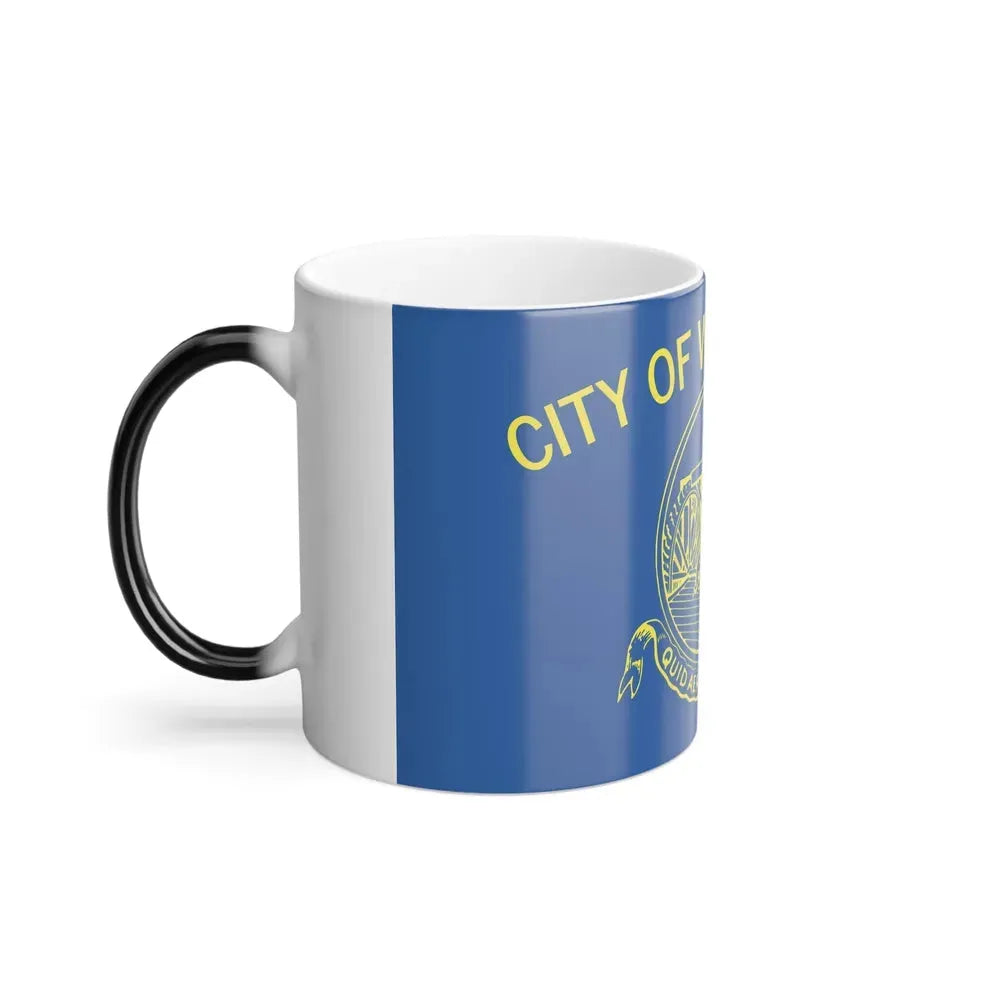 Flag of Waterbury, Connecticut - Color Changing Coffee Mug - Go Mug Yourself