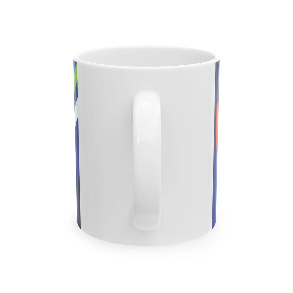 Flag of Waterloo Iowa (United States) White Coffee Mug - Go Mug Yourself
