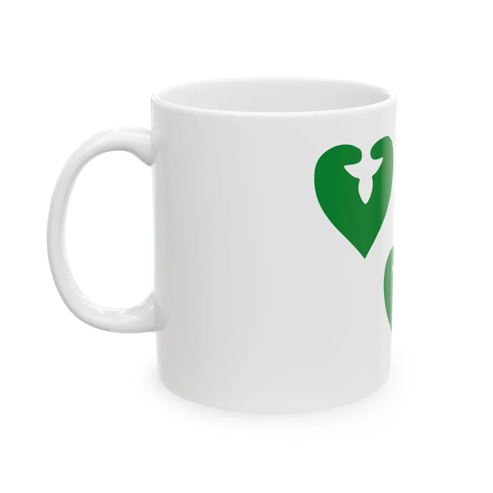 Flag of Wavre (Belgium) White Coffee Mug - Go Mug Yourself