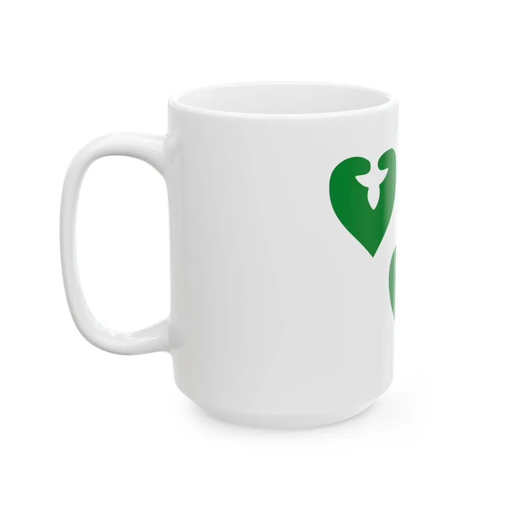 Flag of Wavre (Belgium) White Coffee Mug - Go Mug Yourself