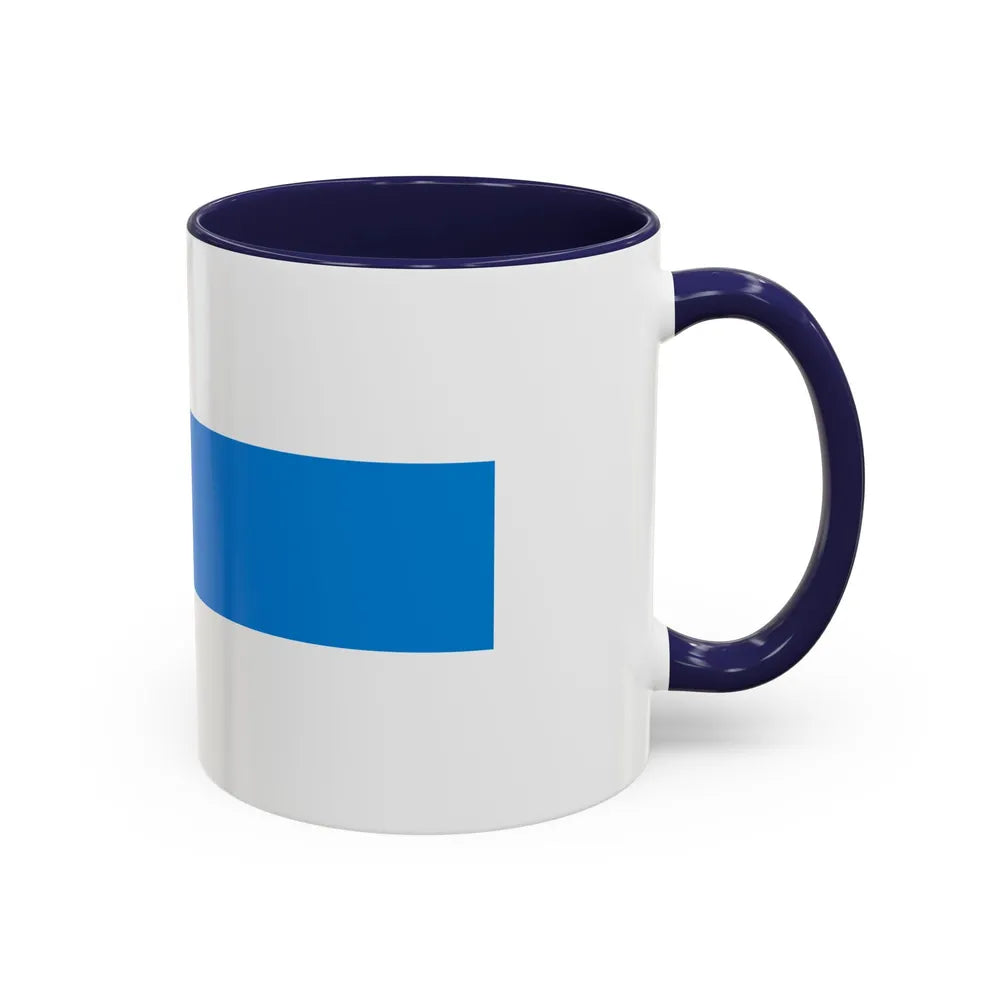 Flag of Weert a town in the centre of the province of Limburg Netherlands - Accent Coffee Mug - Go Mug Yourself