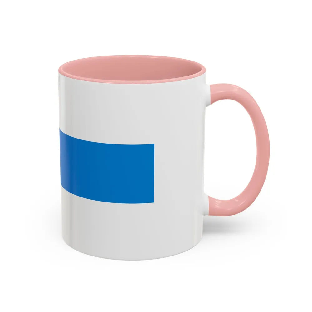 Flag of Weert a town in the centre of the province of Limburg Netherlands - Accent Coffee Mug - Go Mug Yourself