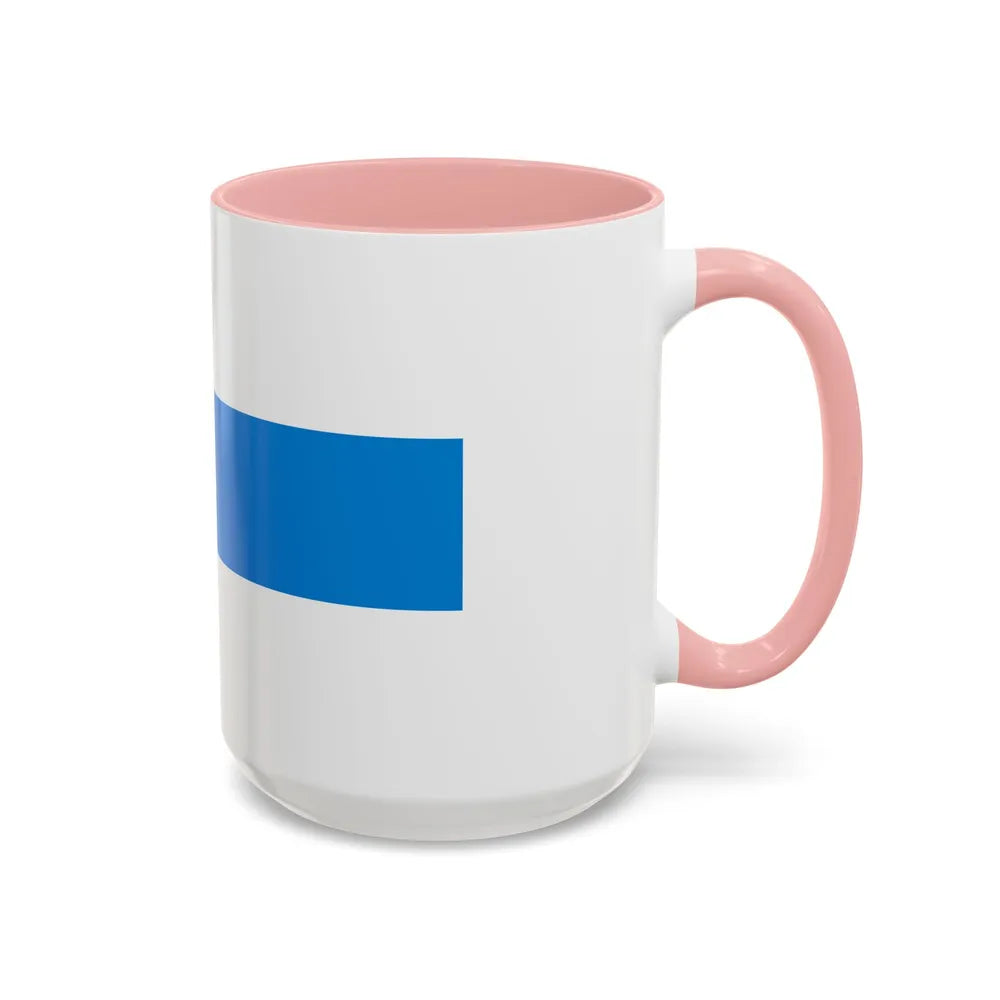 Flag of Weert a town in the centre of the province of Limburg Netherlands - Accent Coffee Mug - Go Mug Yourself