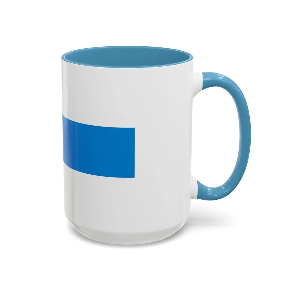 Flag of Weert a town in the centre of the province of Limburg Netherlands - Accent Coffee Mug - Go Mug Yourself