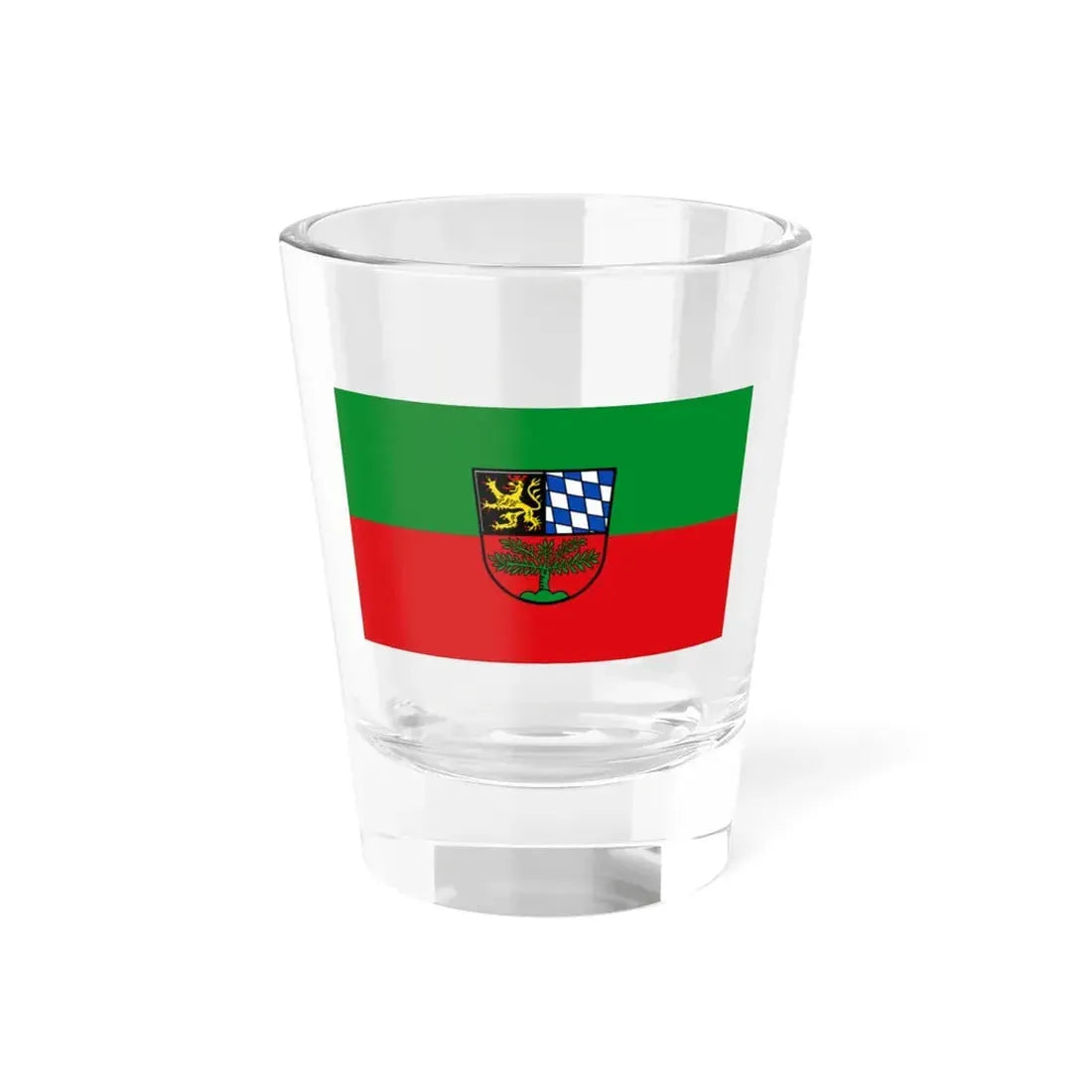 Flag of Weiden in der Oberpfalz Germany - Shot Glass 1.5oz 1.5oz - Go Mug Yourself