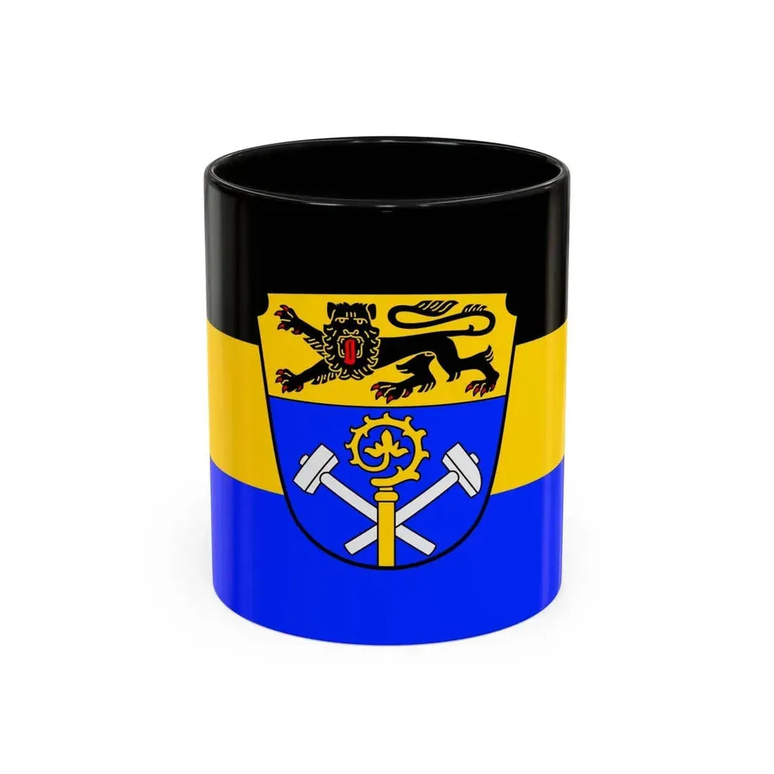 Flag of Weilheim Schongau Germany - Accent Coffee Mug 11oz Black - Go Mug Yourself