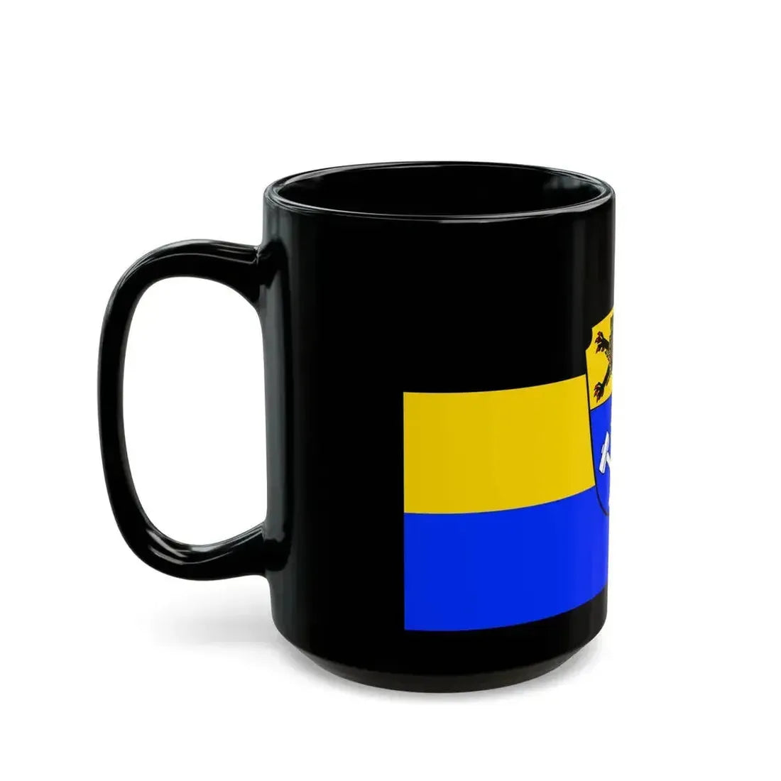 Flag of Weilheim Schongau Germany - Black Coffee Mug - Go Mug Yourself