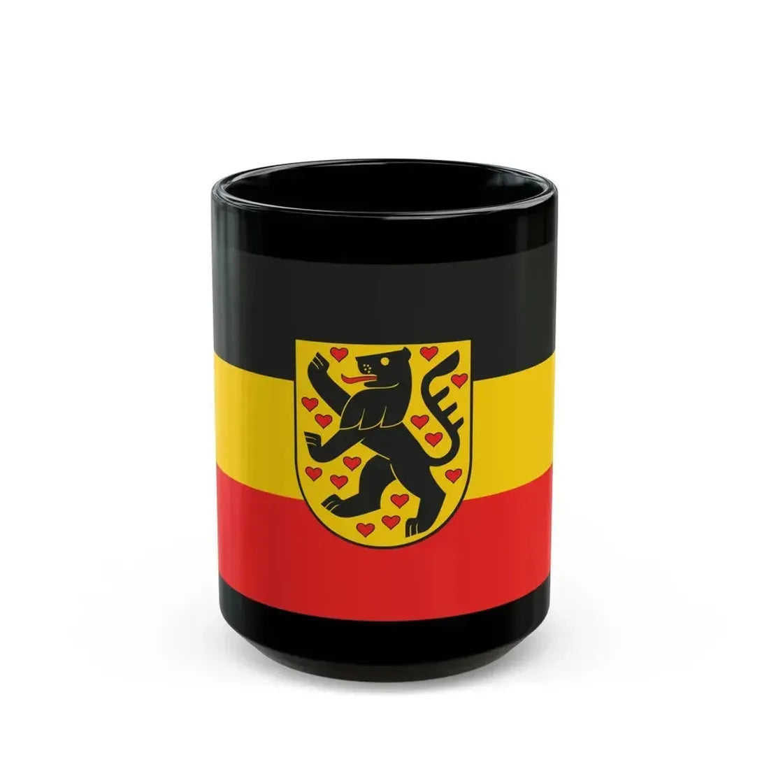 Flag of Weimar Germany - Black Coffee Mug 15oz - Go Mug Yourself
