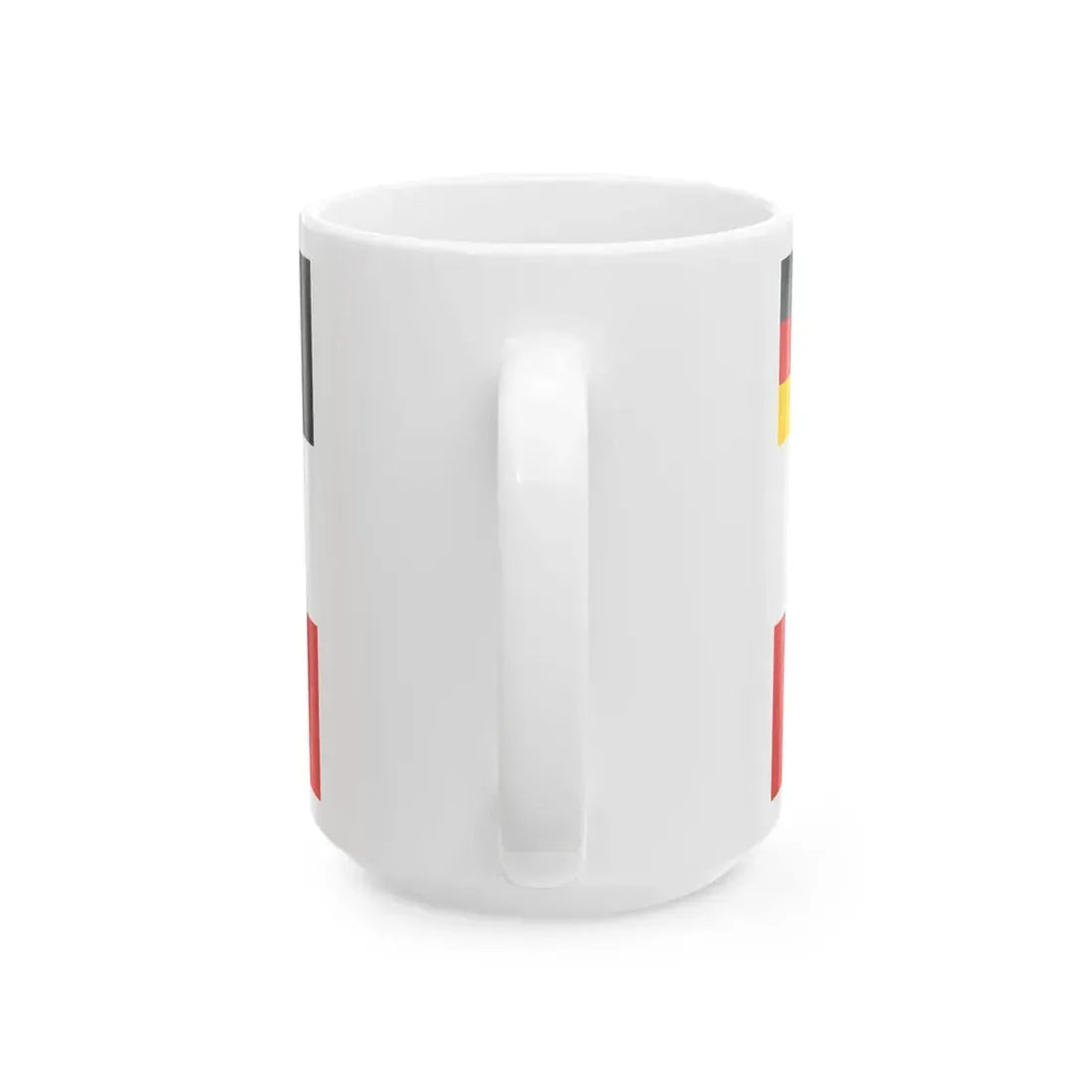Flag of Weimar Republic jack 1919 proposed (Germany) White Coffee Mug - Go Mug Yourself