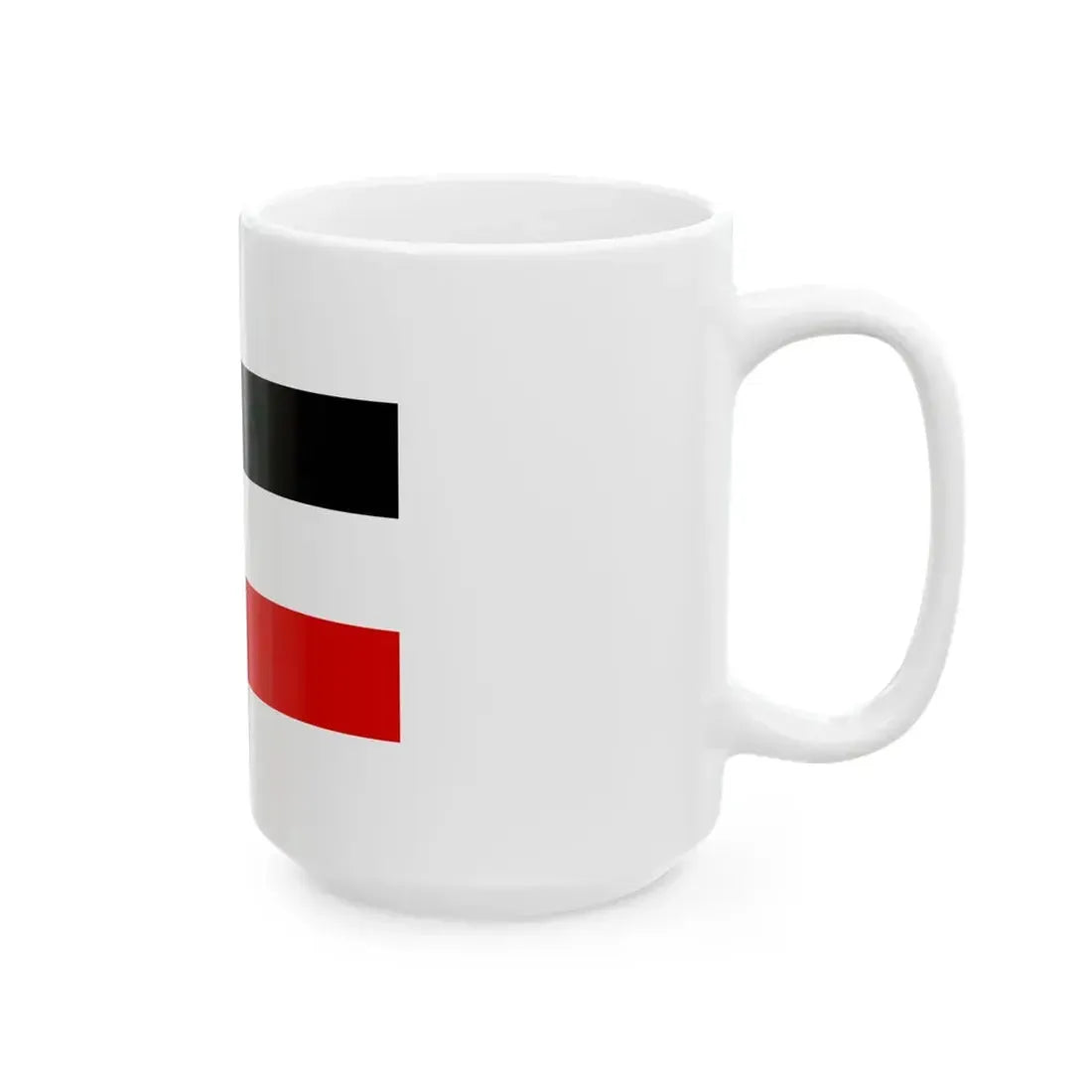 Flag of Weimar Republic pilot (Germany) White Coffee Mug - Go Mug Yourself