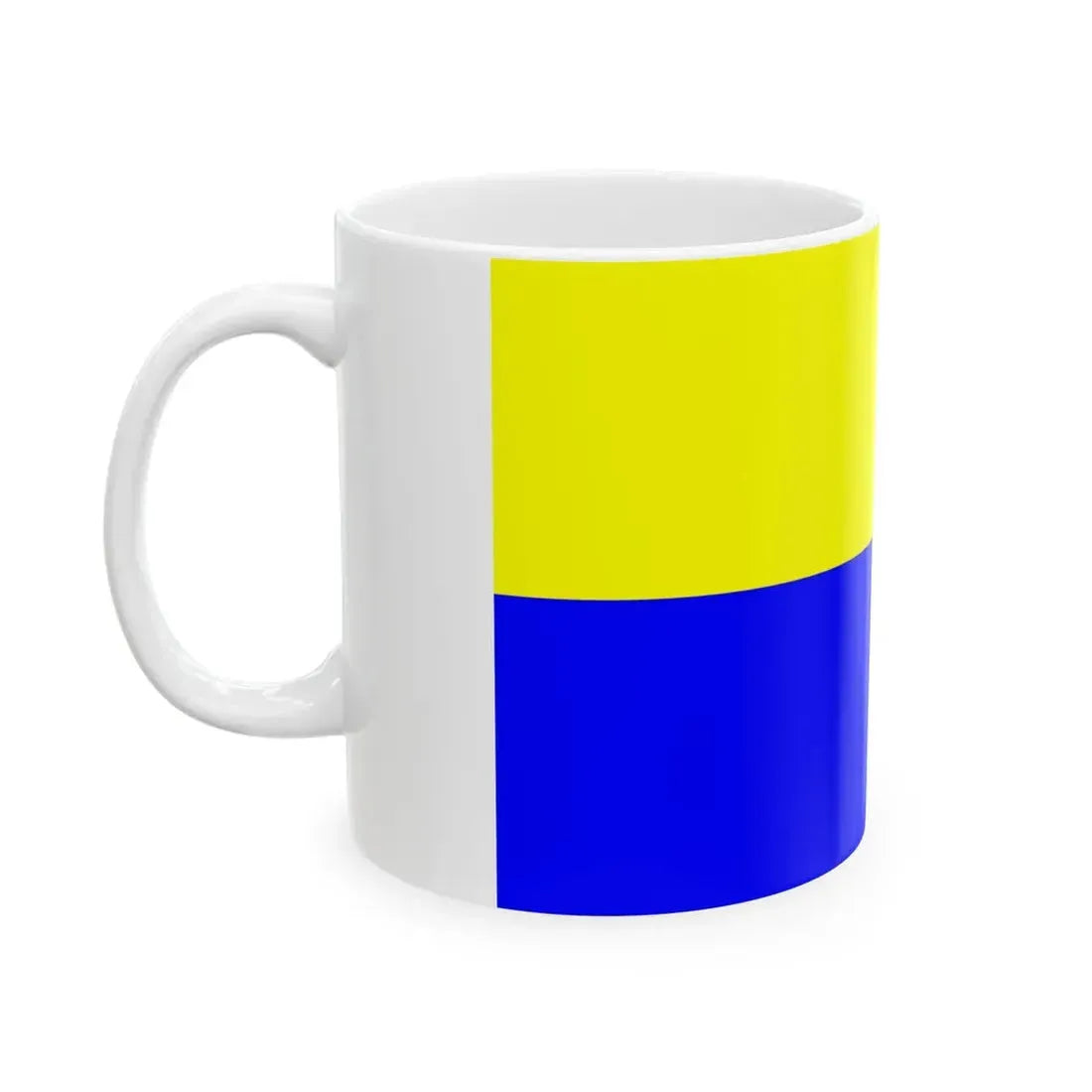 Flag of Weissenfels (Germany) White Coffee Mug - Go Mug Yourself