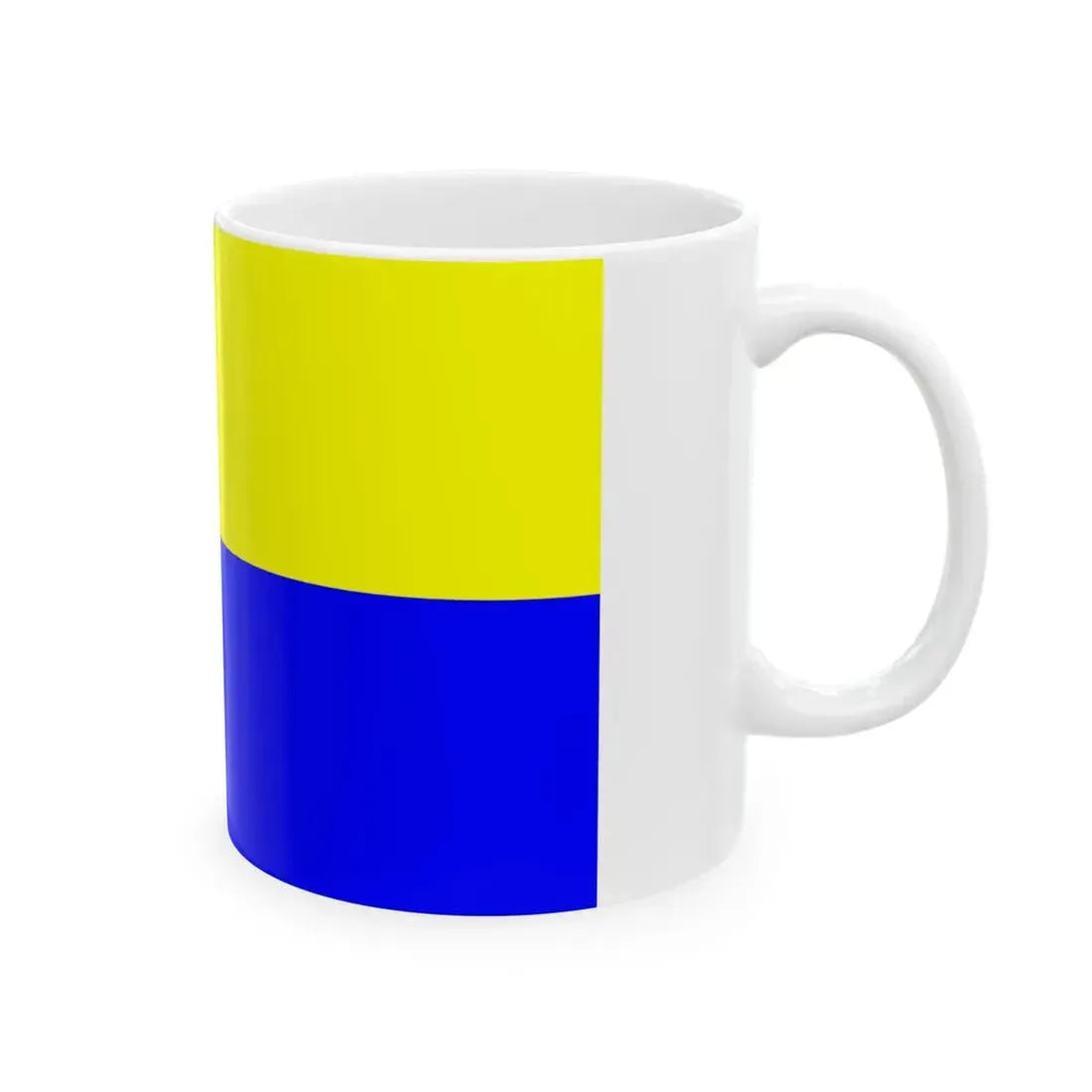 Flag of Weissenfels (Germany) White Coffee Mug - Go Mug Yourself