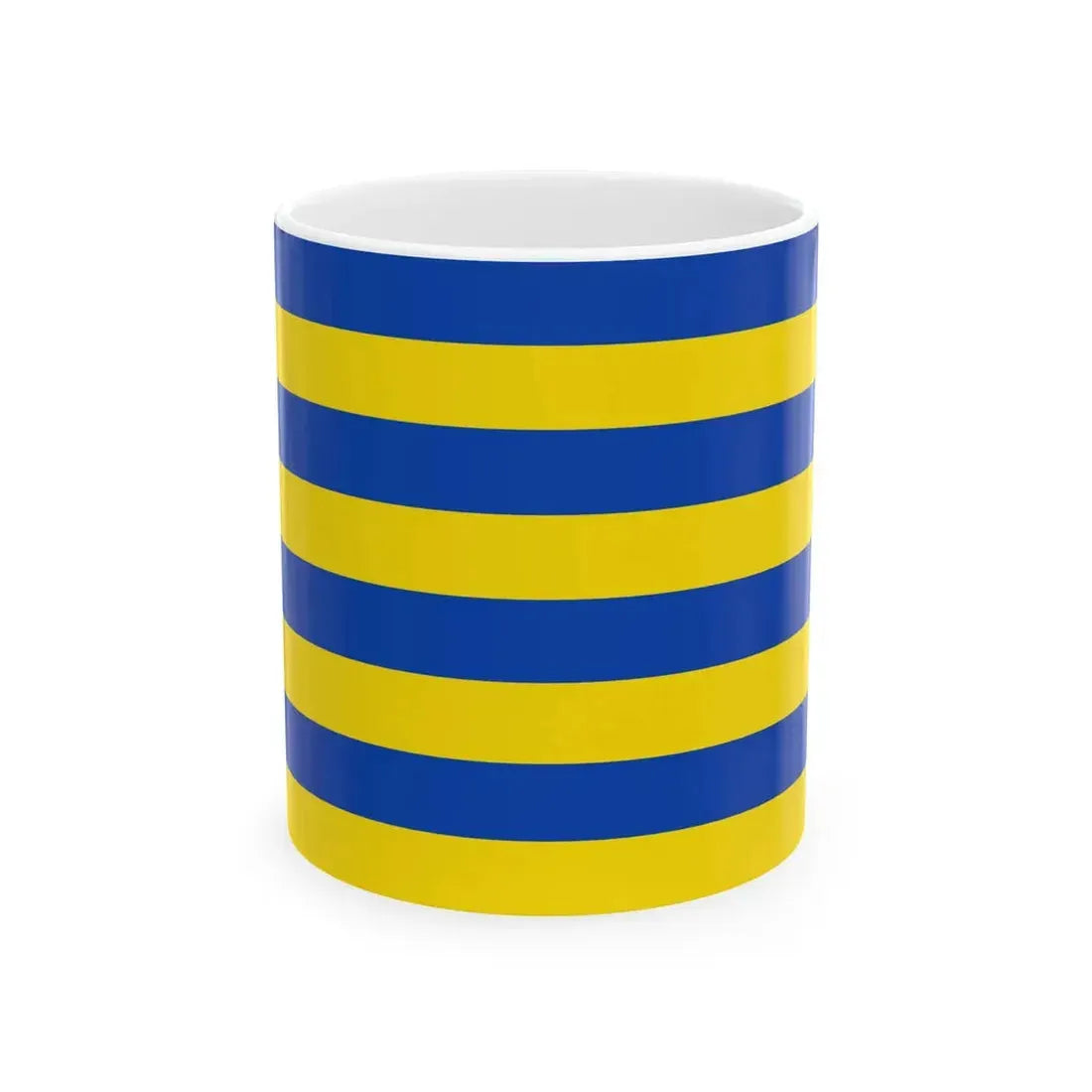 Flag of Wellen (Belgium) White Coffee Mug 11oz - Go Mug Yourself