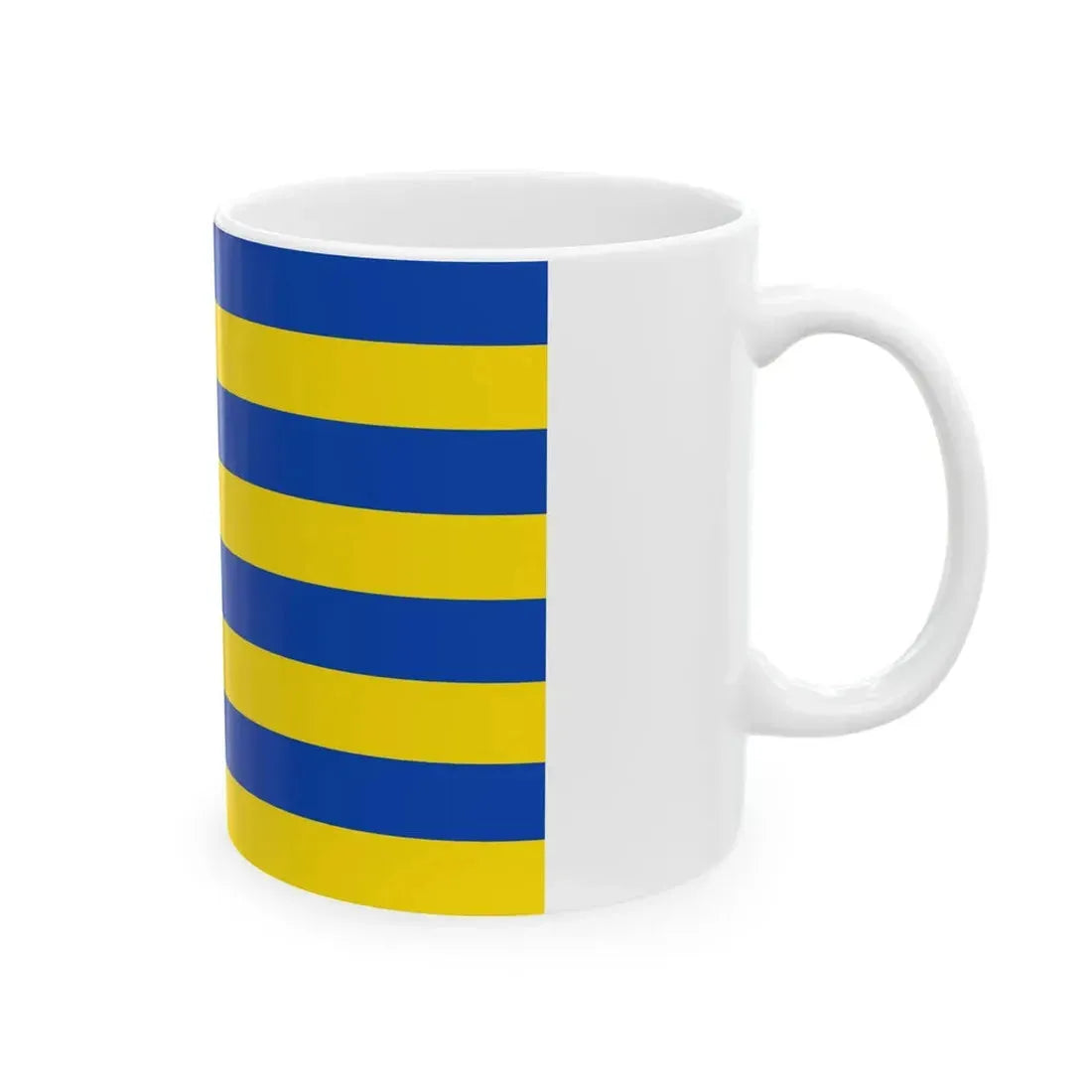 Flag of Wellen (Belgium) White Coffee Mug - Go Mug Yourself