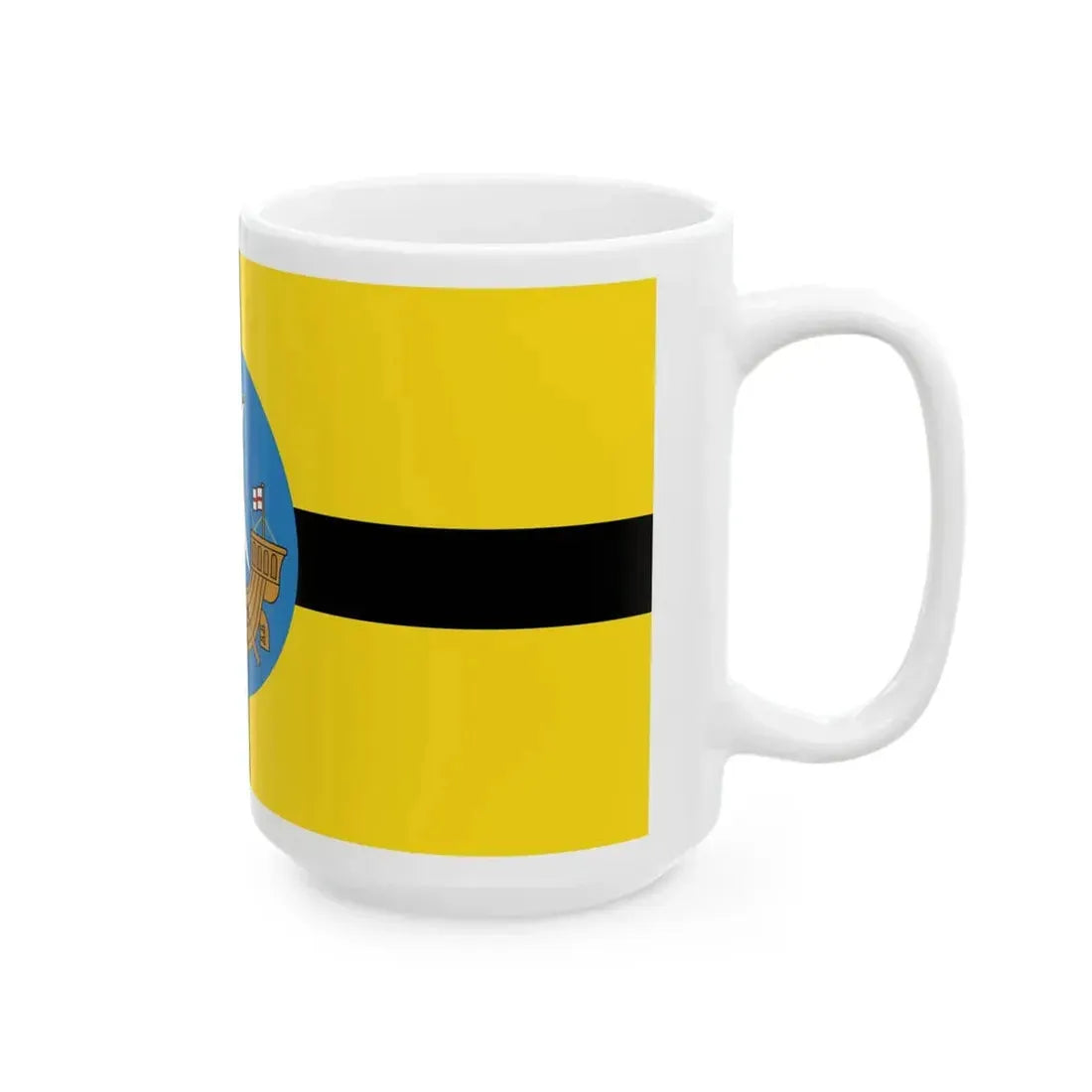 Flag of Wellington City New Zealand (New Zealand) White Coffee Mug - Go Mug Yourself