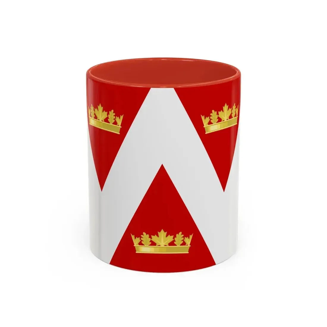 Flag of Wellington Ontario Canada - Accent Coffee Mug 11oz Red - Go Mug Yourself