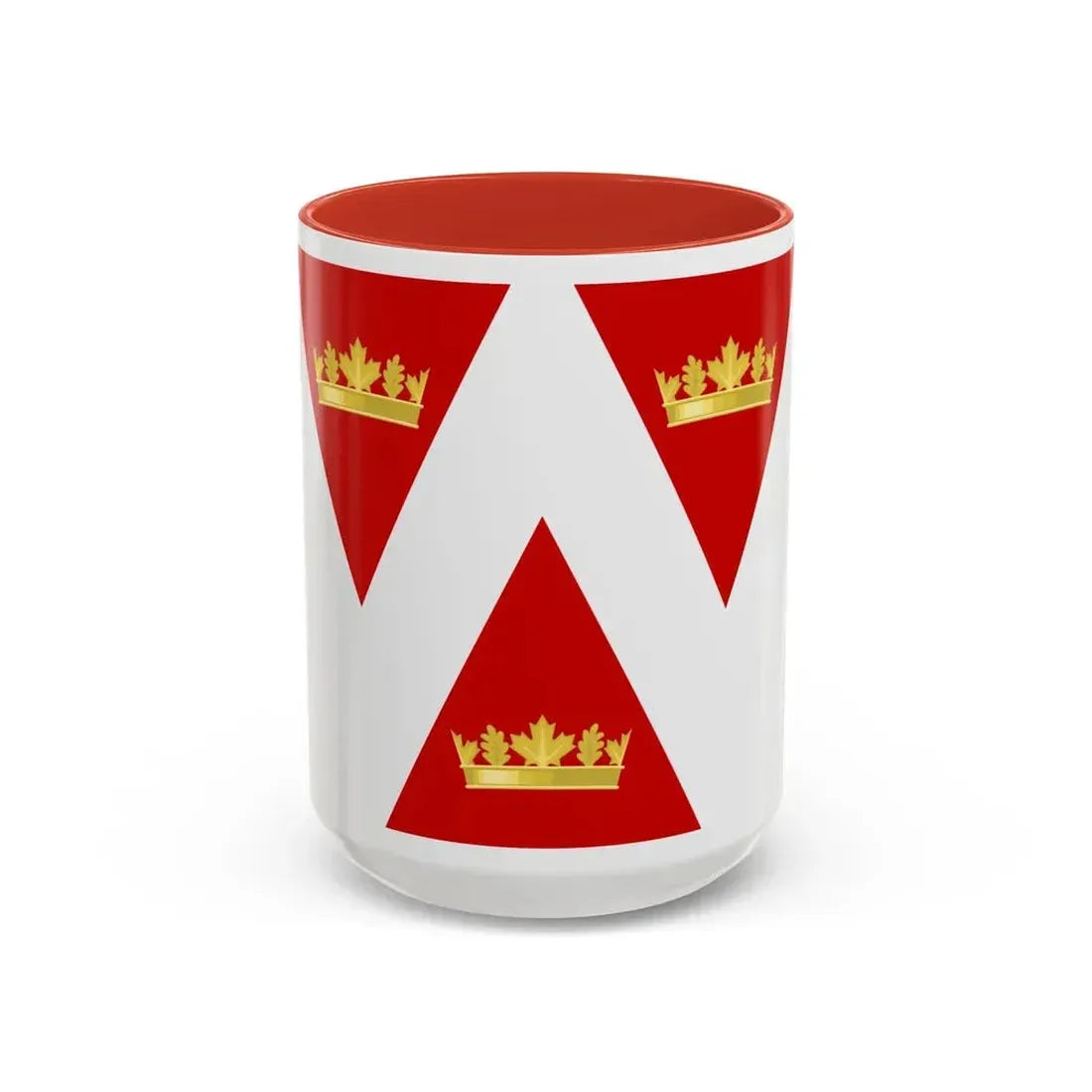 Flag of Wellington Ontario Canada - Accent Coffee Mug 15oz Red - Go Mug Yourself