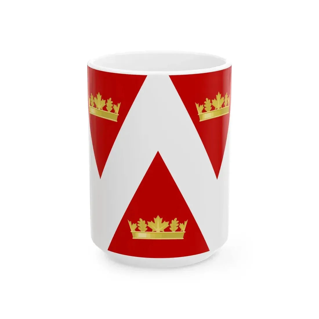 Flag of Wellington Ontario (Canada) White Coffee Mug 15oz - Go Mug Yourself