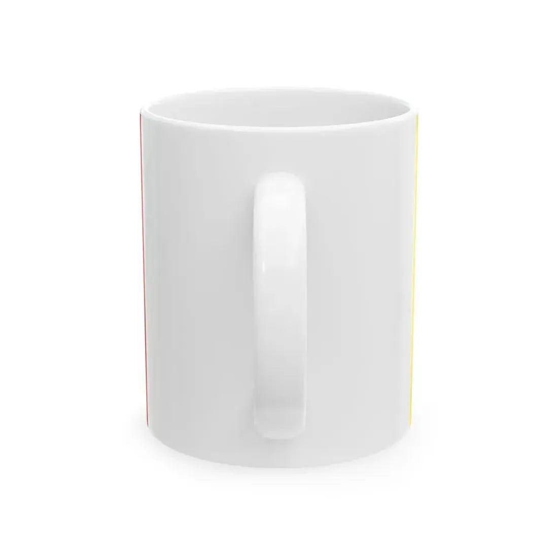 Flag of Wervik (Belgium) White Coffee Mug - Go Mug Yourself