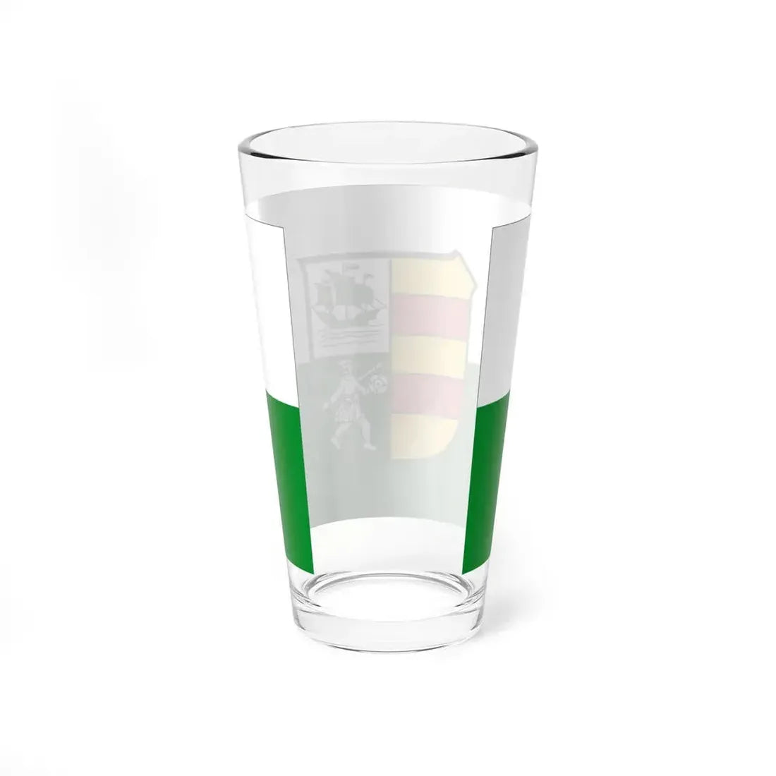 Flag of Wesermarsch Germany - Pint Glass 16oz - Go Mug Yourself