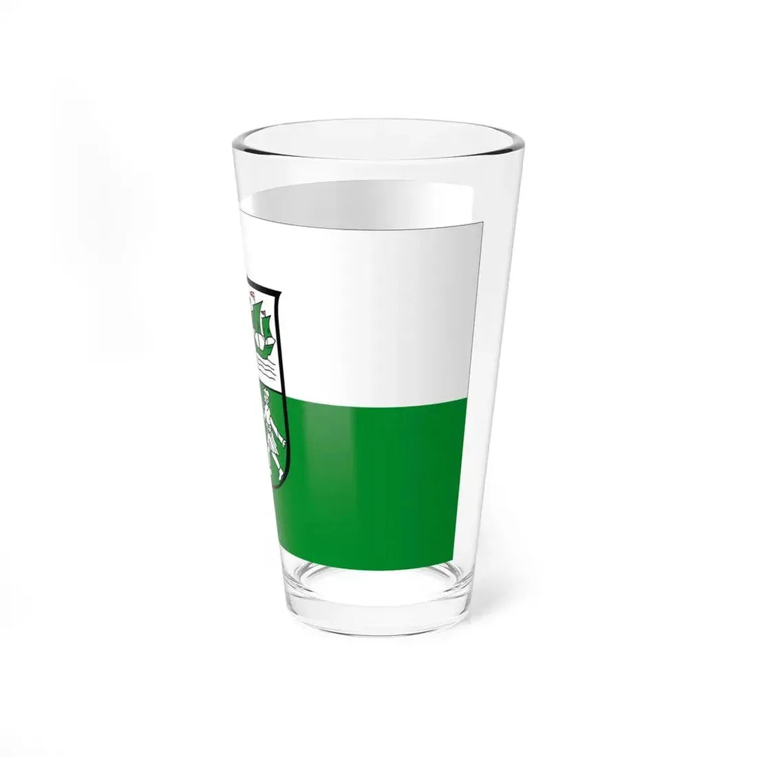 Flag of Wesermarsch Germany - Pint Glass 16oz - Go Mug Yourself