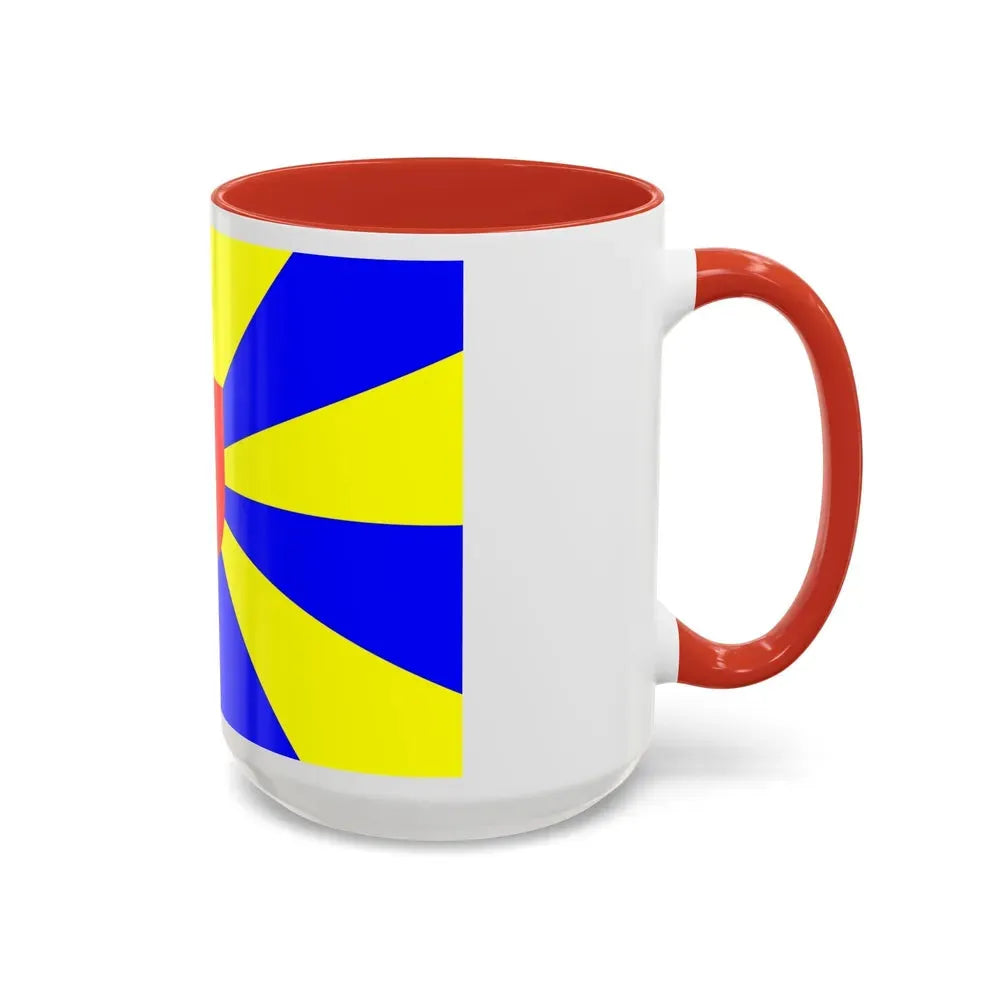 Flag of West Flanders Belgium - Accent Coffee Mug - Go Mug Yourself