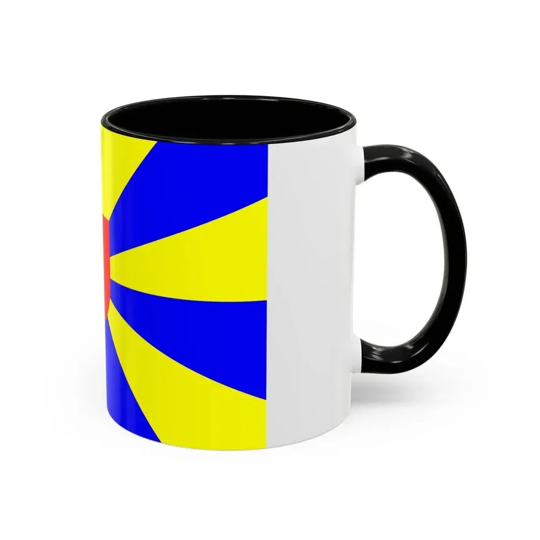 Flag of West Flanders Belgium - Accent Coffee Mug - Go Mug Yourself