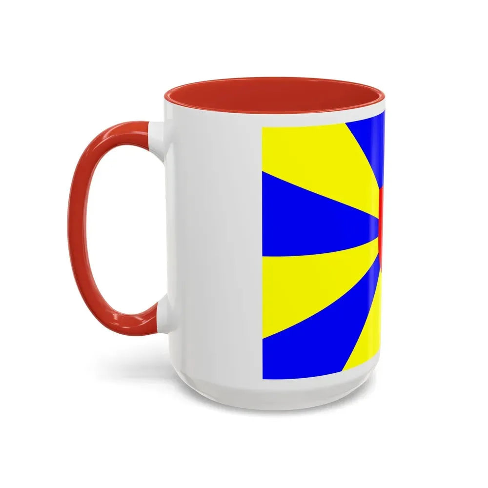 Flag of West Flanders Belgium - Accent Coffee Mug - Go Mug Yourself