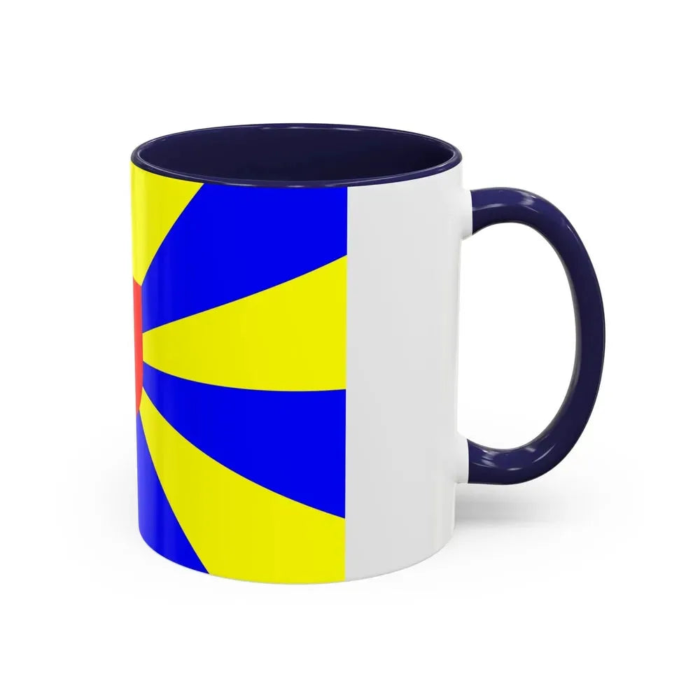 Flag of West Flanders Belgium - Accent Coffee Mug - Go Mug Yourself