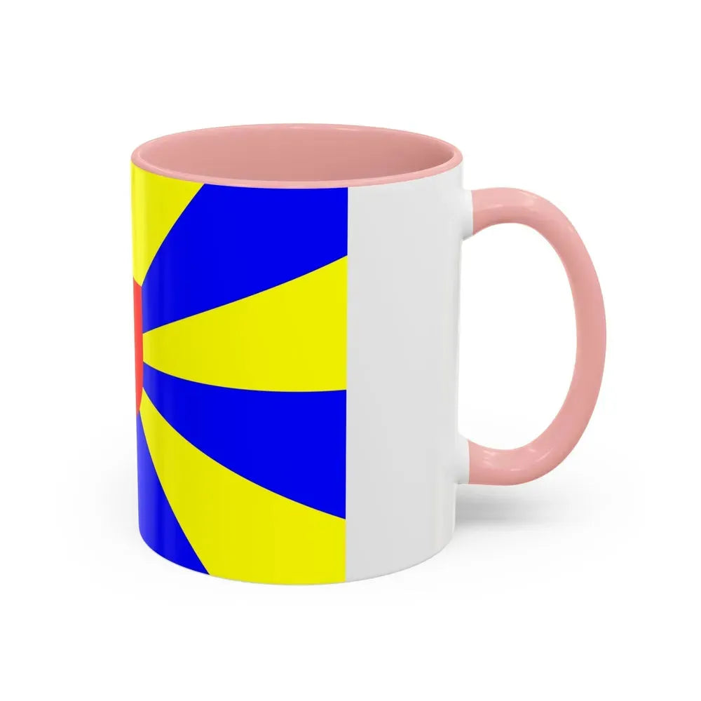 Flag of West Flanders Belgium - Accent Coffee Mug - Go Mug Yourself